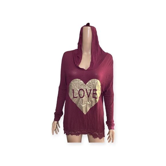 Miss Chievous LOVE Hoodie M - Picture 1 of 7